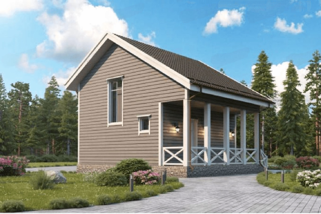 Каркасный дом VZ-868